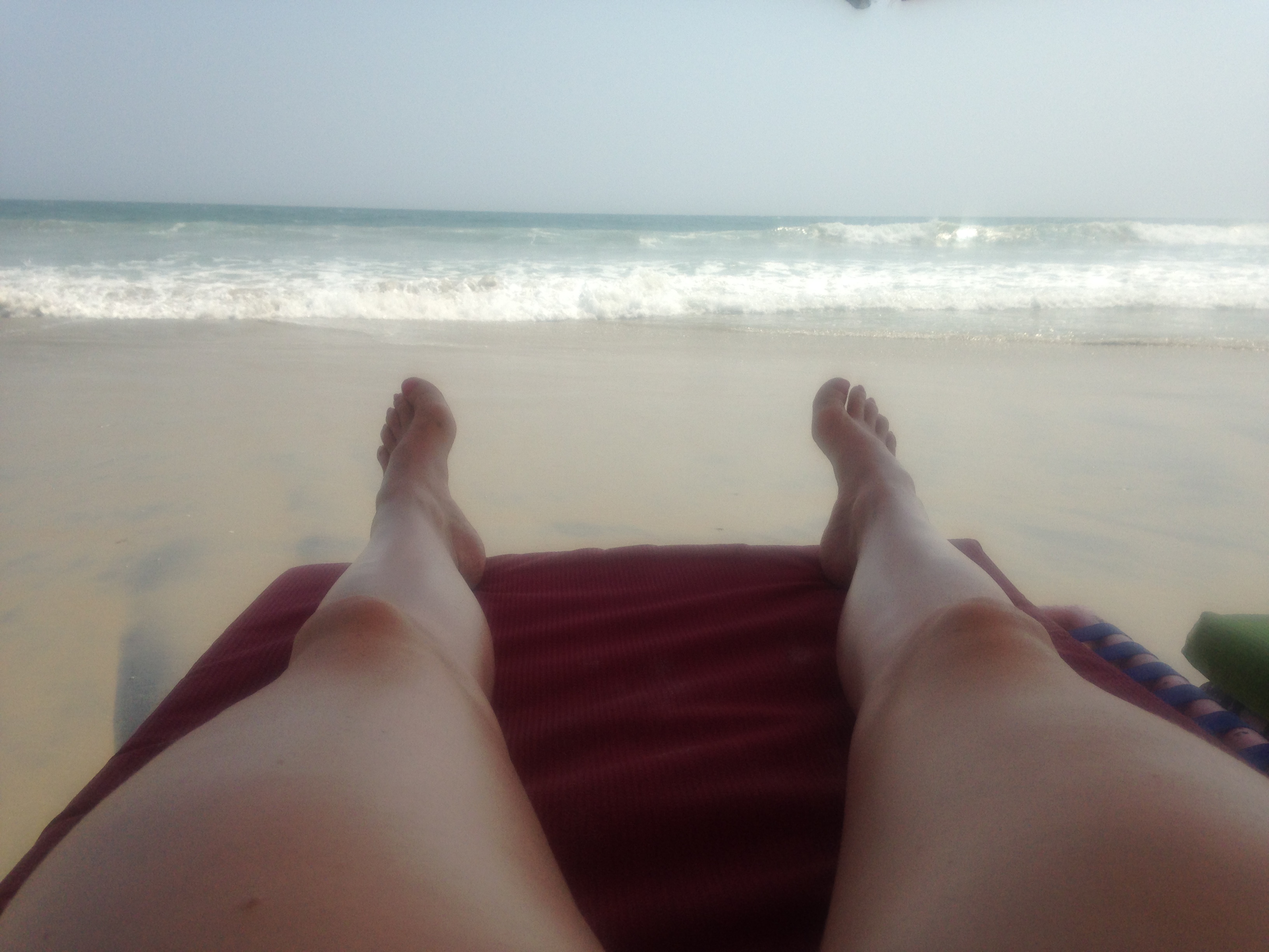 Kerala: lighthouse beach
