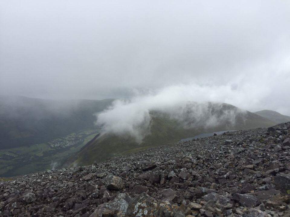 Scafell Pike summit