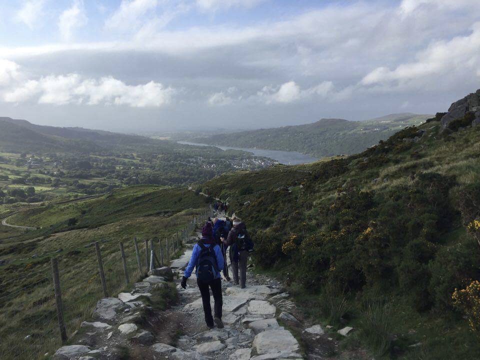 Snowdon descent